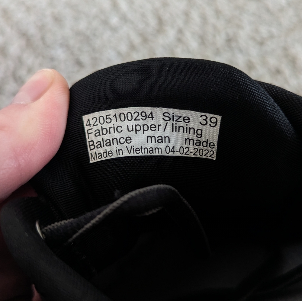 Dansko Women's Pace Walking Shoe - Arch Support - Black and Grey sz 39 (8.5- 9) - Picture 7 of 7